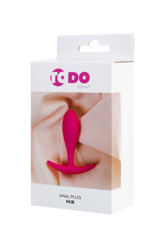 ToDo by Toyfa Hub - Анальна пробка, 7х2 см (рожевий)